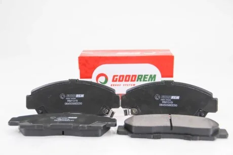 Гальмівні колодки пер. Civic/FR-V/Stream 01- для Goodrem RM1319 фото товару