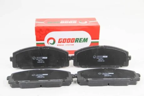 Гальмівні колодки пер. Toyoace (01-21) для Toyota, BMW, Lexus, Buick Goodrem RM1357 фото товару