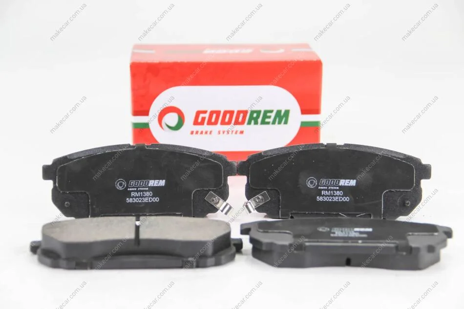 <strong>Гальмівні колодки зад. Kia Sorento 02- (sumitomo) Goodrem RM1380 (фото 1)</strong>