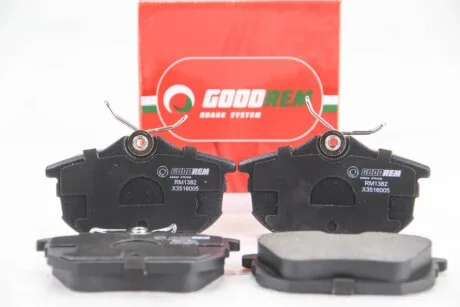 Гальмівні колодки зад. Carisma 95-06/Colt 04-12 (TRW) для Goodrem RM1382 фото товару