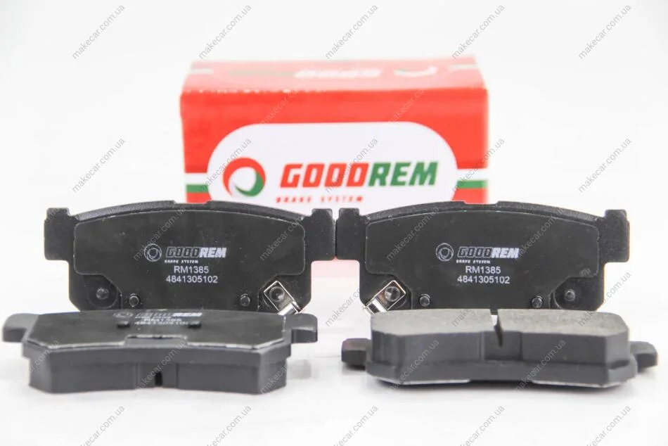 <strong>Гальмівні колодки зад. Actyon/Kyron/Korando/Rexton 97- Goodrem RM1385 (фото 1)</strong>
