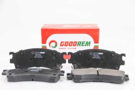 Гальмівні колодки пер. Premacy/Protege/323/626/Eunos/Xedos/MX6/Probe 92-05 для Goodrem RM1392 фото товару