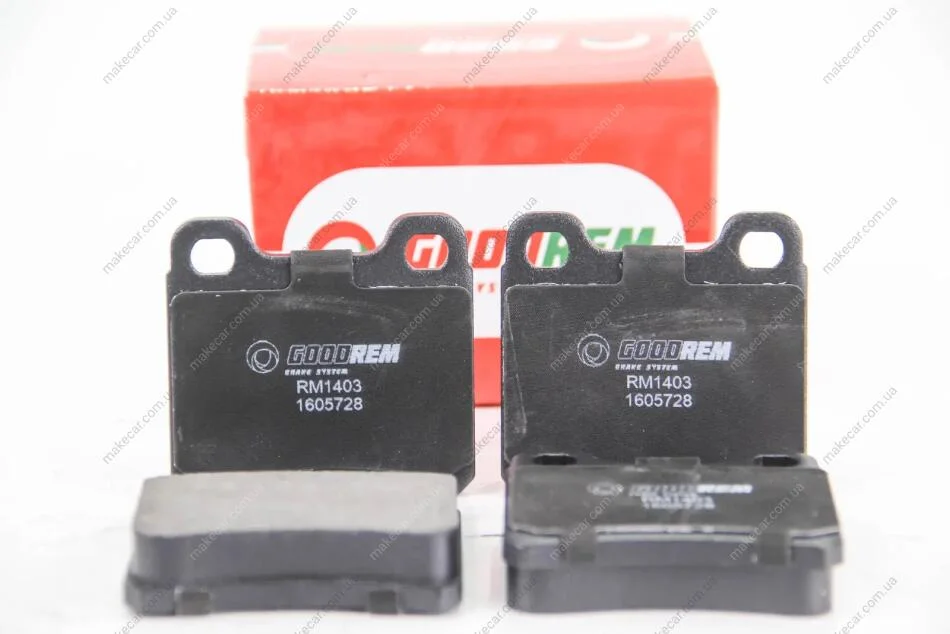 <strong>Гальмівні колодки зад. Astra/Kadett/Vectra (87-01) Goodrem RM1403 (фото 1)</strong>