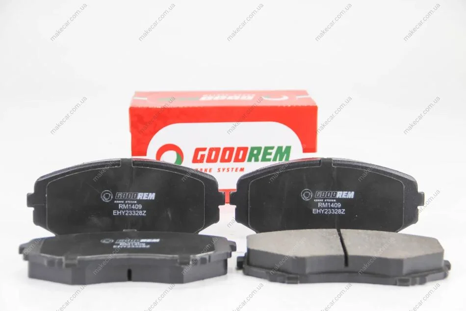 <strong>Гальмівні колодки пер. Mazda CX-7/CX-9 07- (sumitomo) Goodrem RM1409 (фото 1)</strong>