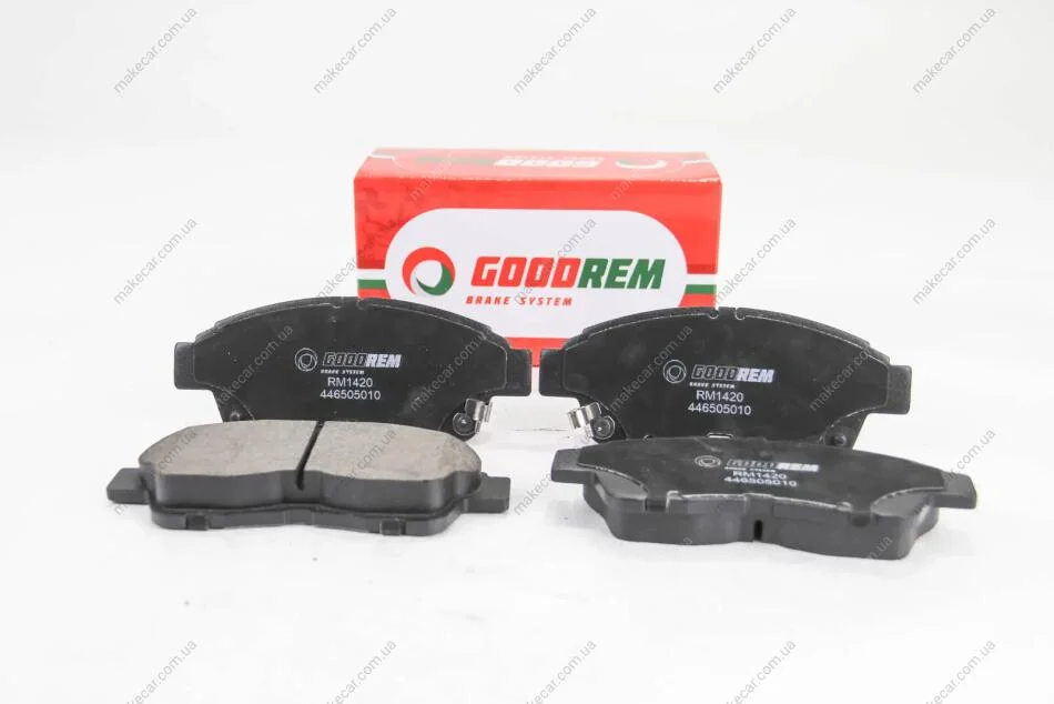 <strong>Колодки тормозные перед. Camry/Carina/Celica/Corolla/Corona (90-02) Goodrem RM1420 (фото 1)</strong>