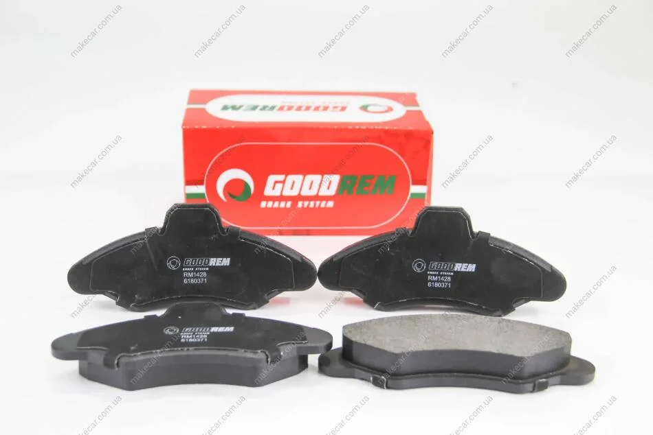 <strong>Гальмівні колодки пер. Ford Escort/Fiesta 90-02 Goodrem RM1428 (фото 1)</strong>
