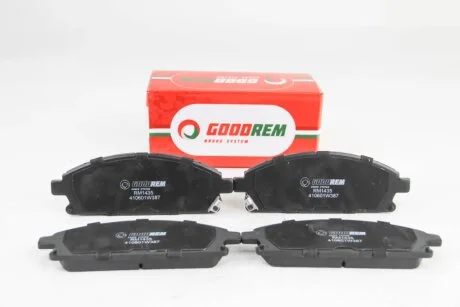 Гальмівні колодки пер. Nissan X-Trail 01-13/Pathfinder 97-04 (sumitomo) (159x55,9x16) для Goodrem RM1435 фото товару
