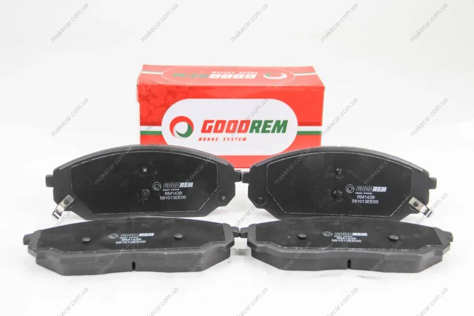 <strong>Гальмівні колодки пер. Kia Sorento 02- (sumitomo) Goodrem RM1439 (фото 1)</strong>