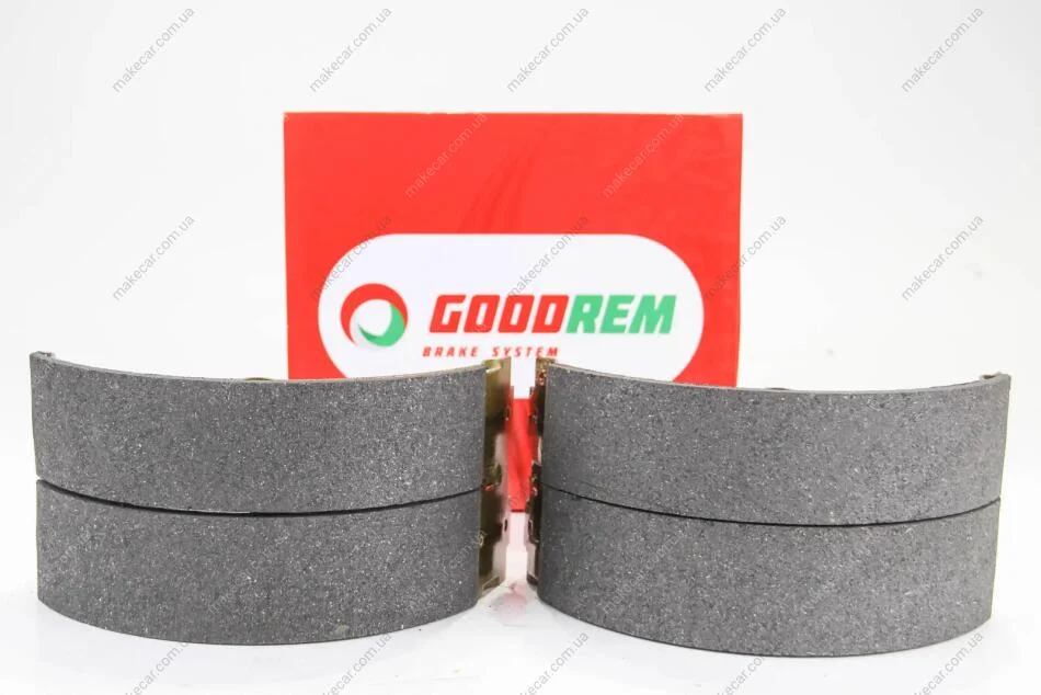 <strong>Гальмівні колодки зад. Ducato/Boxer 94-02 (1.8t)/Scudo/Expert 07- (бараб.) Goodrem RM1442 (фото 1)</strong>