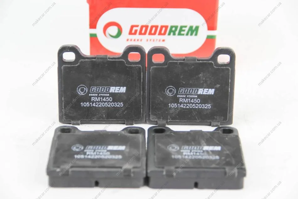 <strong>Гальмівні колодки W123/W126/W107 (58-05) Goodrem RM1450 (фото 1)</strong>