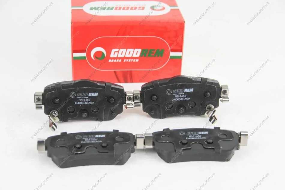 <strong>Гальмівні колодки зад. Nissan X-Trail/Qashqai II 13- (TRW) Goodrem RM1457 (фото 1)</strong>
