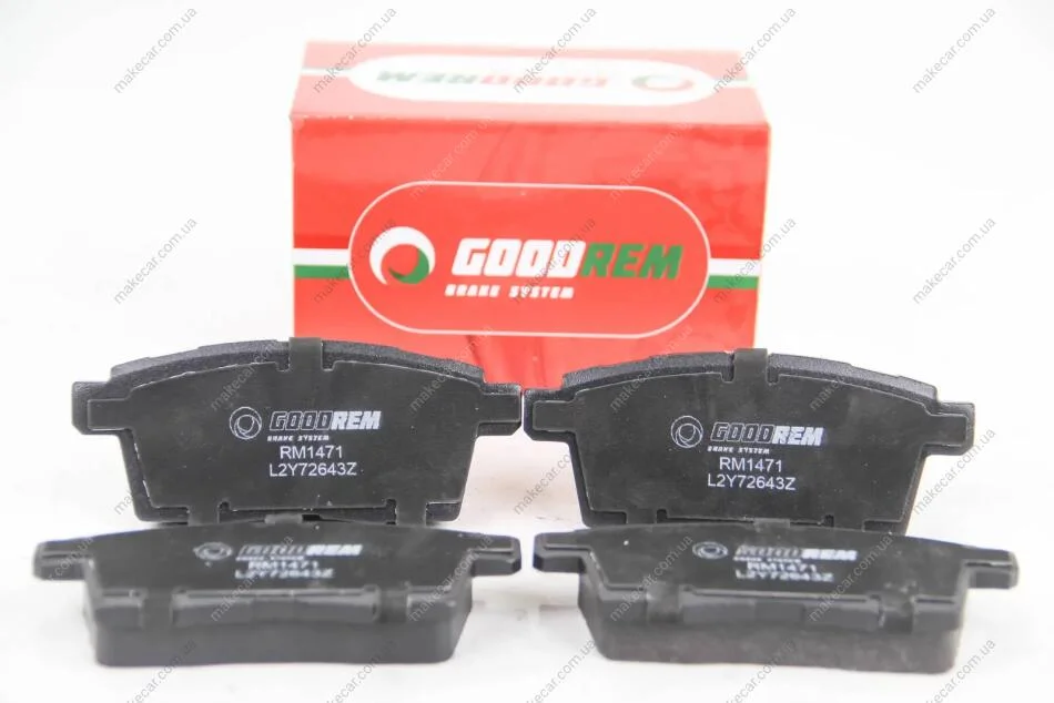 <strong>Гальмівні колодки зад. Mazda CX-7/CX-9 07- Goodrem RM1471 (фото 1)</strong>