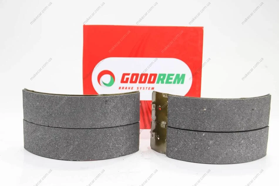 <strong>Гальмівні колодки зад. Transporter/Multivan/Vanagon/Caravelle/Campmobile 79-92 Goodrem RM1475 (фото 1)</strong>