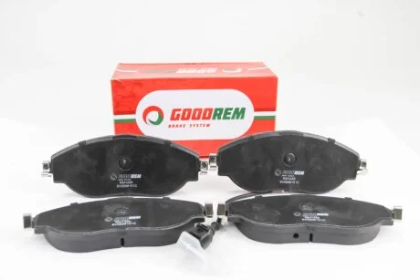Гальмівні колодки пер. VW Passat 10-/Skoda Octavia 12- (TRW) з датчиком для Goodrem RM1495 фото товару