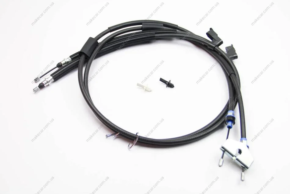 <strong>Трос ручного гальма зад. Focus II/Focus C-MAX 04- (диск) (1816/1700+1860/1745) Goodrem RM4148 (фото 1)</strong>