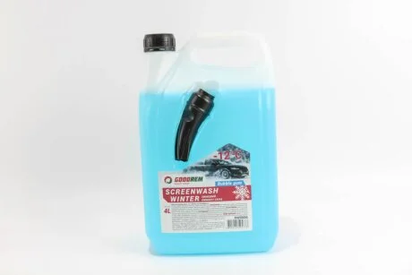 Омивач скла зимовий GOODREM "BubbleGum"-12" (4л) для Goodrem RW0006 фото товару