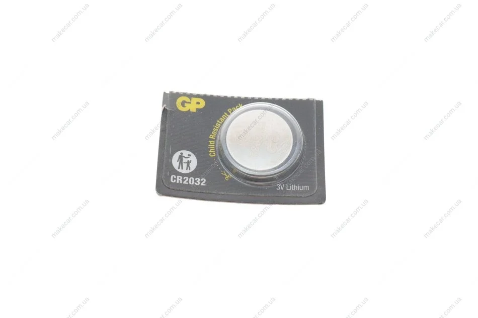 <strong>Батарейка дискова Lithium Button Cell 3.0V CR2032-8U5 GP 4891199001147 (фото 1)</strong>