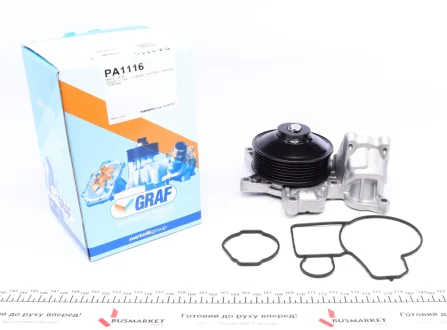 Помпа водяна для BMW GRAF PA1116 фото товару