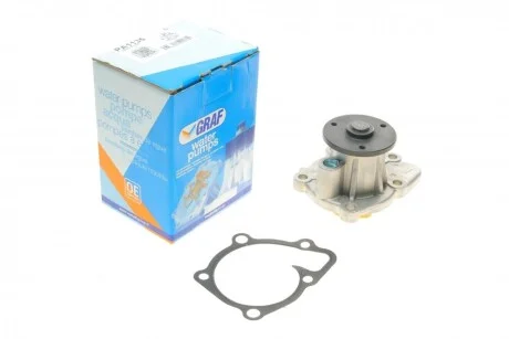 Помпа водяна для Mitsubishi, Peugeot, Dodge, Hyundai, Jeep GRAF PA1135 фото товару