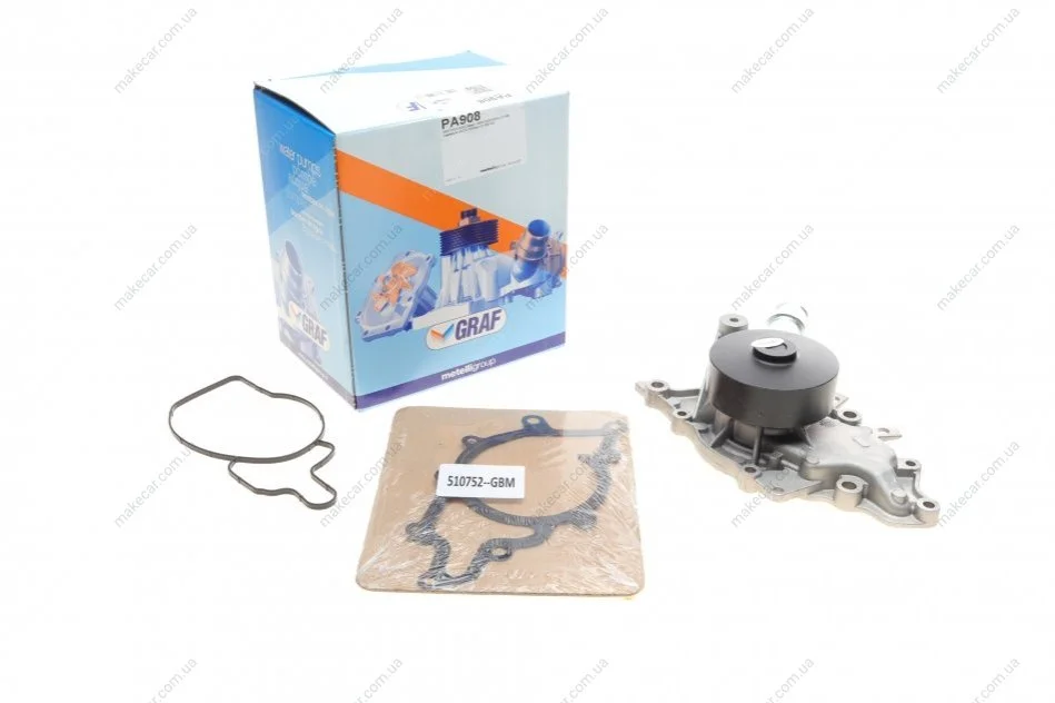 <strong>Помпа системи охолодження 2.2CDI 16V MERCEDES-BENZ Vito W638 96-03 GRAF PA908 (фото 1)</strong>