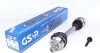 <strong>Піввісь права VW Sharan, Ford Galaxy Seat Alhambra 1.8TDCI-2.8 95- L:582.5/A:38/K:35/ABS:48 GSP 218008 (фото 1)</strong>