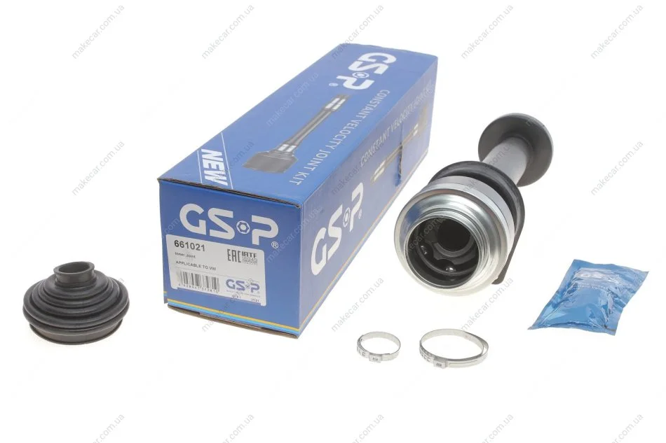 <strong>Шарнір РКШ з пильником 366mm VW T-5 2.5 GSP 661021 (фото 1)</strong>