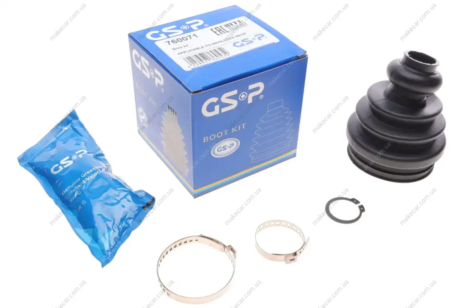 <strong>Пильовик внутрішнього ШРУСу GSP 760071 (фото 1)</strong>