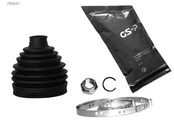<strong>Комплект пильника РШ шарніра GSP 780431 (фото 1)</strong>