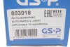 Купити ШРУС зовнішній з пильником GSP 803018 за низькою ціною в Україні (фото 16)