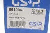 <strong>ШРУС зовнішній з пильником GSP 861006 (фото 17)</strong>