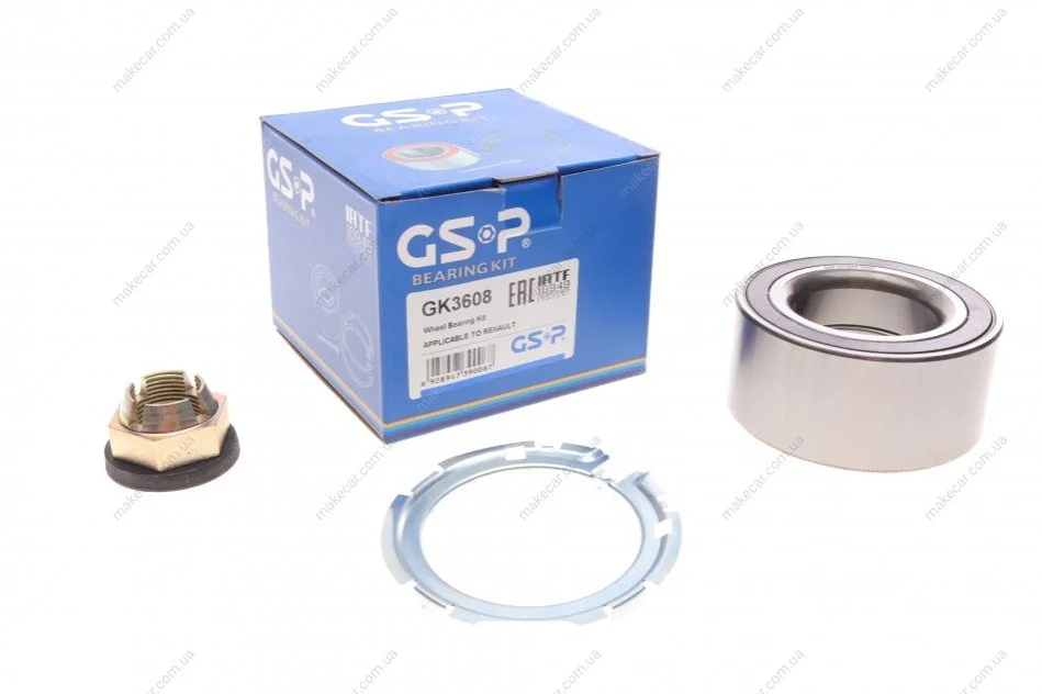 <strong>Комплект підшипника маточини колеса GSP GK3608 (фото 1)</strong>