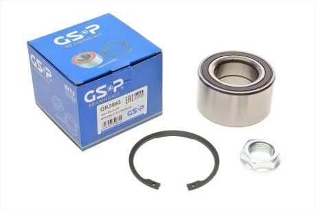 Підшипник маточини для Peugeot, DS, Citroen GSP GK3683 фото товару