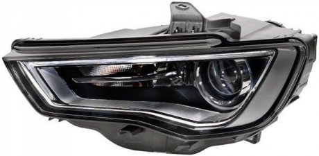 VW Фара основная Bi-Xenon (черная) с мотором,без ламп,без предвк.прибора D3S PSY24W прав.Audi A3 12- HELLA 1EL 010 740-321 (фото 1)
