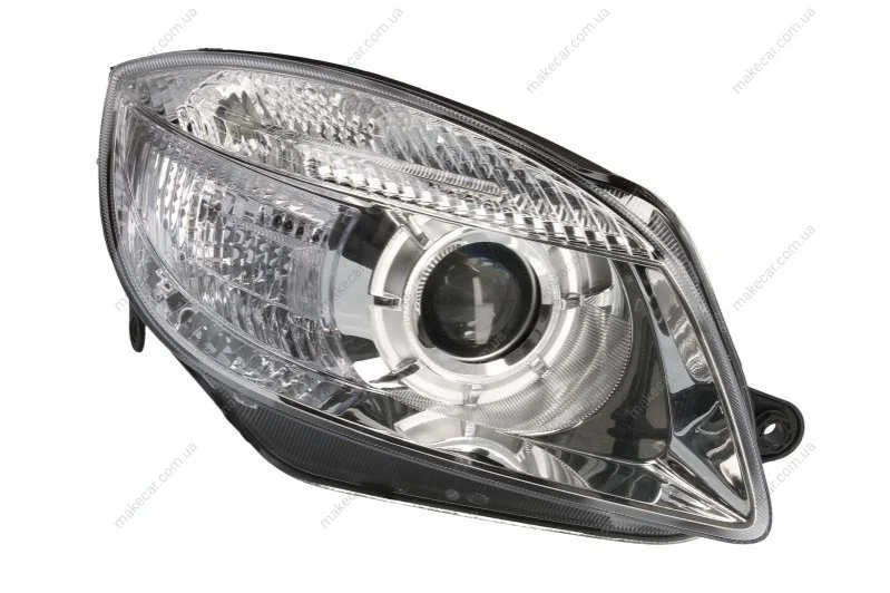 <strong>Фара основна прав., галоген, Н7/Н7, SKODA FABIA / ROOMSTER 1EL247025261 HELLA 1EL 247 025-261 (фото 1)</strong>