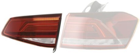 VW Задній ліхтар лівий LED PASSAT B8 Variant (3G5, CB5) HELLA 2TZ 011 890-071 фото товара