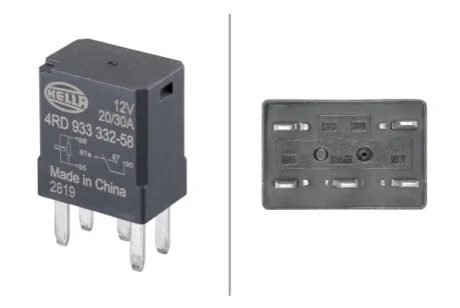 Релe, робочий струм 12V для HELLA 4RD933332581 фото товару