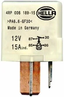 Реле паливного насоса для HELLA 4RP 008 189-151 фото товару
