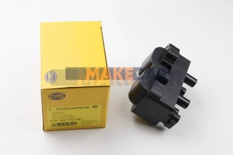 Котушка запалення Kangoo/Logan/Clio 1.2-1.6i 97-05 для HELLA 5DA193175-391 фото товару