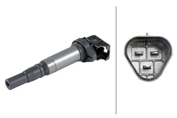 <strong>Котушка запалення BMW 3/5/X3/X5/BERLINGO 1.6-4.8 i 04- HELLA 5DA358057-001 (фото 1)</strong>
