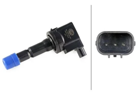 HONDA Котушка запалювання CITY IV 1.5 02-, JAZZ II 1.3-1.5 02- для HELLA 5DA 358 057-241 фото товару