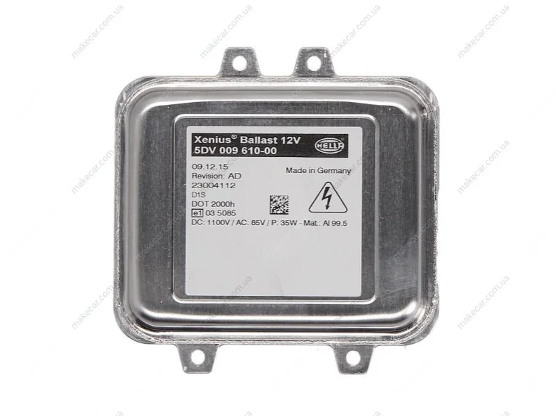 <strong>Блок розпалювання ксенону BMW X5(E70)/VIANO/QASHQAI/OCTAVIA 07- HELLA 5DV009610-001 (фото 1)</strong>