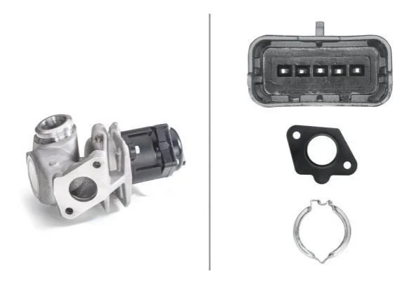 <strong>CITROEN клапан EGR C3,Nemo,Ford Fiesta V,VI,Peugeot,Toyota 1.4HDi/TDCi HELLA 6NU 010 171-111 (фото 1)</strong>