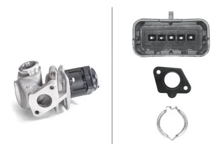 CITROEN клапан EGR C3,Nemo,Ford Fiesta V,VI,Peugeot,Toyota 1.4HDi/TDCi для HELLA 6NU 010 171-111 фото товару