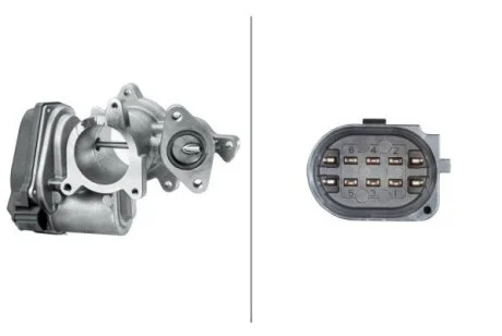 VW Клапан EGR Audi A4/6 2.0TDI 04- для Audi HELLA 6NU 010 171-291 фото товару