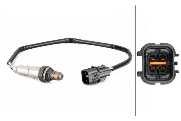 <strong>Лямбда-зонд (кількість дротів 4, 410мм) VOLVO V40 MITSUBISHI COLT V, DELICA / SPACE GEAR, GALANT VIII, L200, L400, LANCER CARGO/KOMBI, LANCER VI, LANCER VII, OUTLANDER I 1.3-3.0 12.90- HELLA 6PA358103171 (фото 1)</strong>