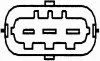 <strong>Датчик детонації OPEL Astra G 98-05, Vectra C 02-08, Zafira B 05-12, Zafira A 99-05, Vectra B 95-02, Signum 03-08 HELLA 6PG009108-551 (фото 2)</strong>