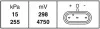 <strong>RENAULT Датчик давления в впускном коллекторе Clio,Kangoo,Vivaro,Trafic 1.5-1.9dCi HELLA 6PP 009 400-201 (фото 2)</strong>