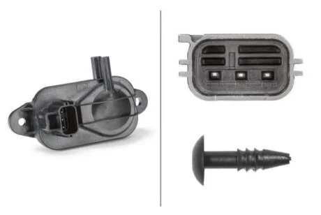 FORD Датчик тиску ВГ C-Max,Focus II,Galaxy,Kuga i,Mondeo IV,Jaguar,Landrover Freelander,Mazda 3/5,Volvo для Mazda, Volvo, Ford, Jaguar HELLA 6PP 009 409-271 фото товару