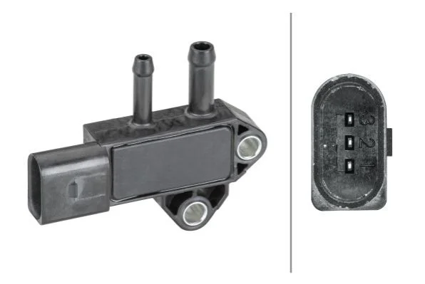 <strong>MAZDA Датчик тиску ВГ 3 2.2 D 13-, 6 2.2 D 12-, CX-5 2.2 D 12-, MITSUBISHI, PEUGEOT HELLA 6PP 009 409-361 (фото 1)</strong>