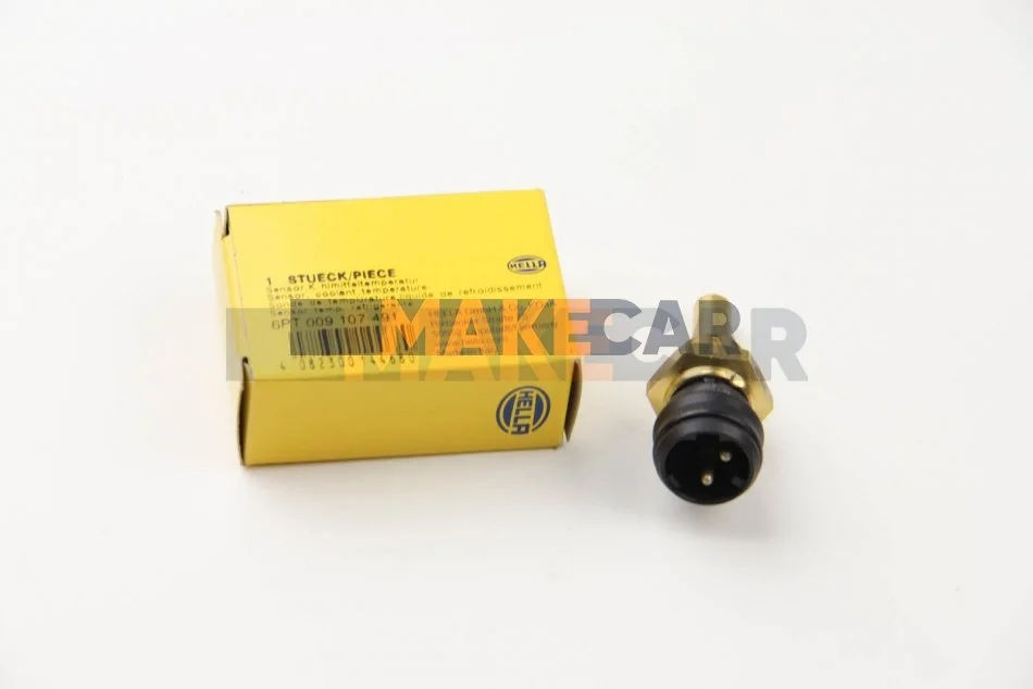 <strong>Датчик температуры OM602 (2-фішки) чорний HELLA 6PT009107-491 (фото 1)</strong>